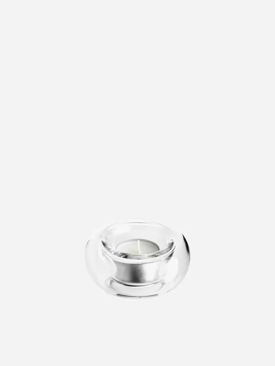 Bougeoirs-ARKET Photophore en verre Transparent