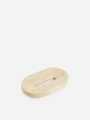 Bain Et Corps-ARKET Porte-savon en marbre Beige