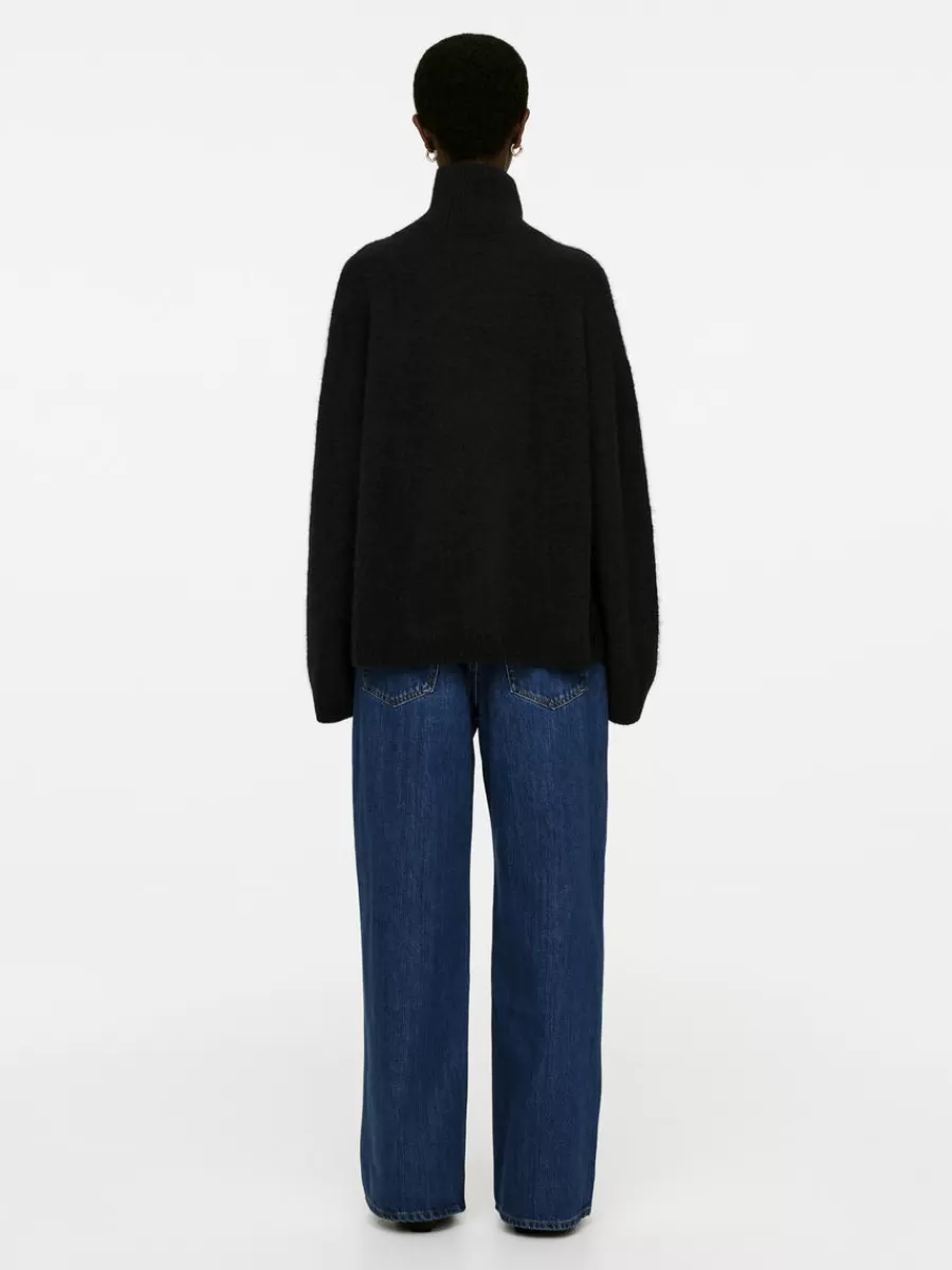 Mailles Et Cardigans-ARKET Pull à col roulé Noir