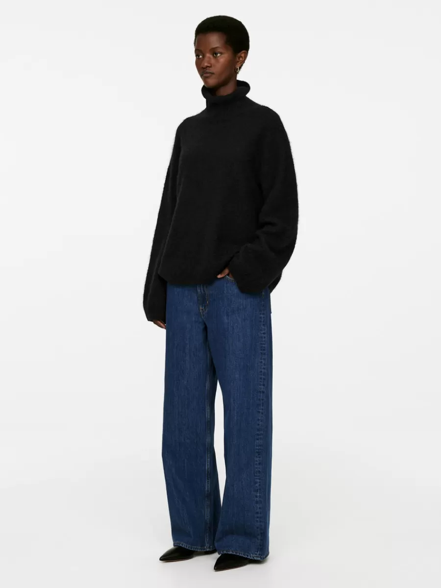 Mailles Et Cardigans-ARKET Pull à col roulé Noir