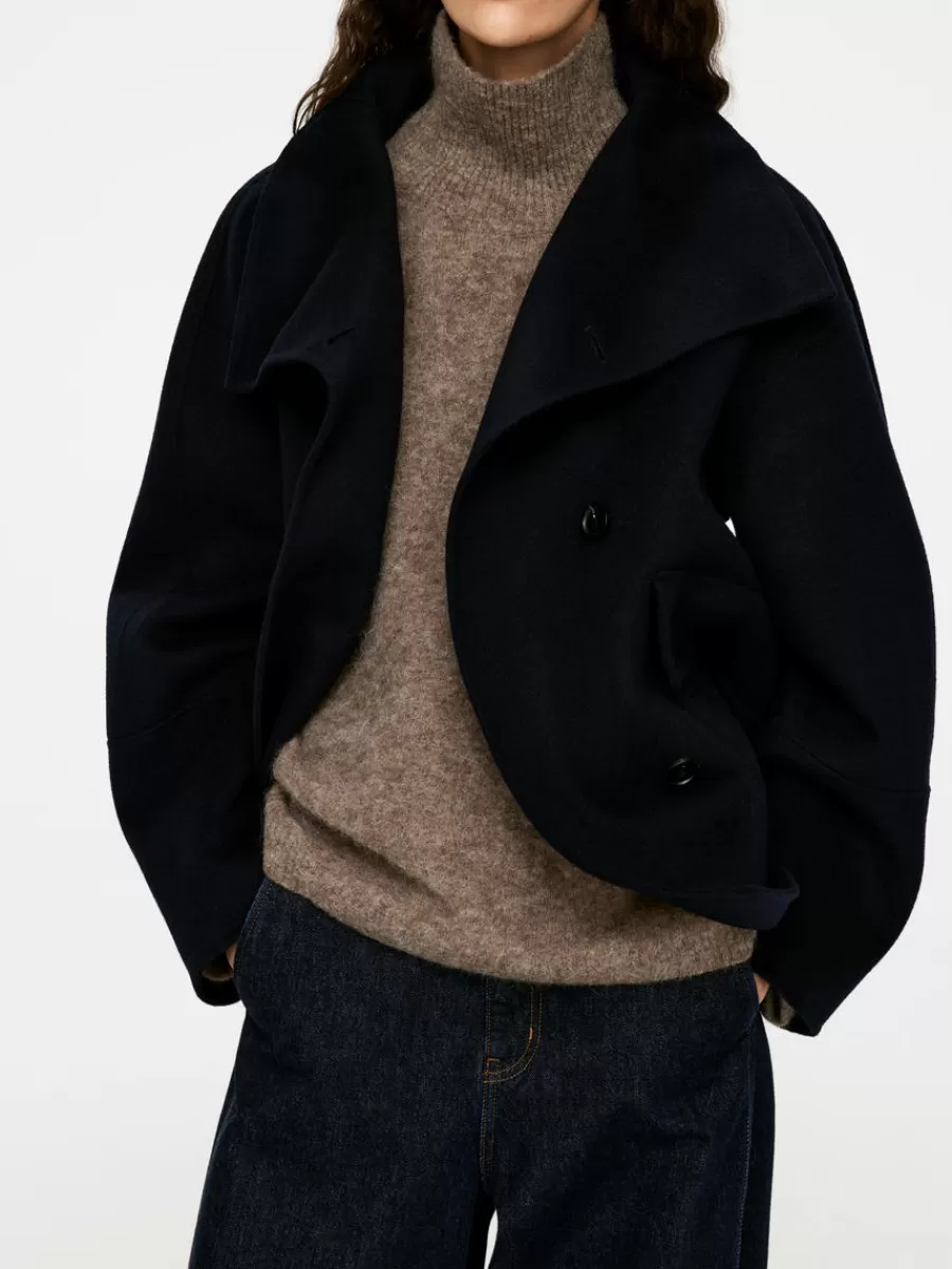 Mailles Et Cardigans-ARKET Pull à col roulé Taupe chiné