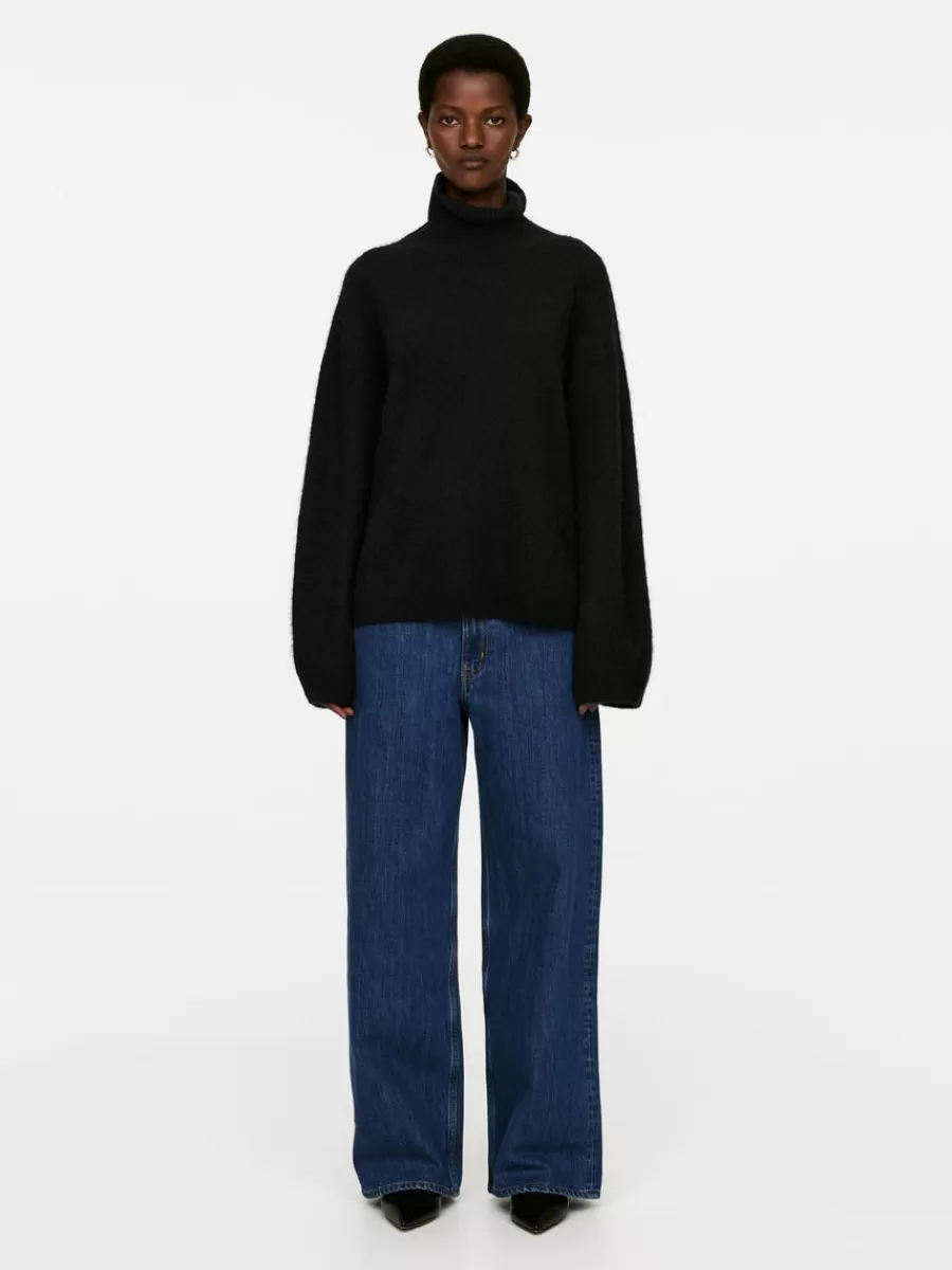 Mailles Et Cardigans-ARKET Pull à col roulé Noir