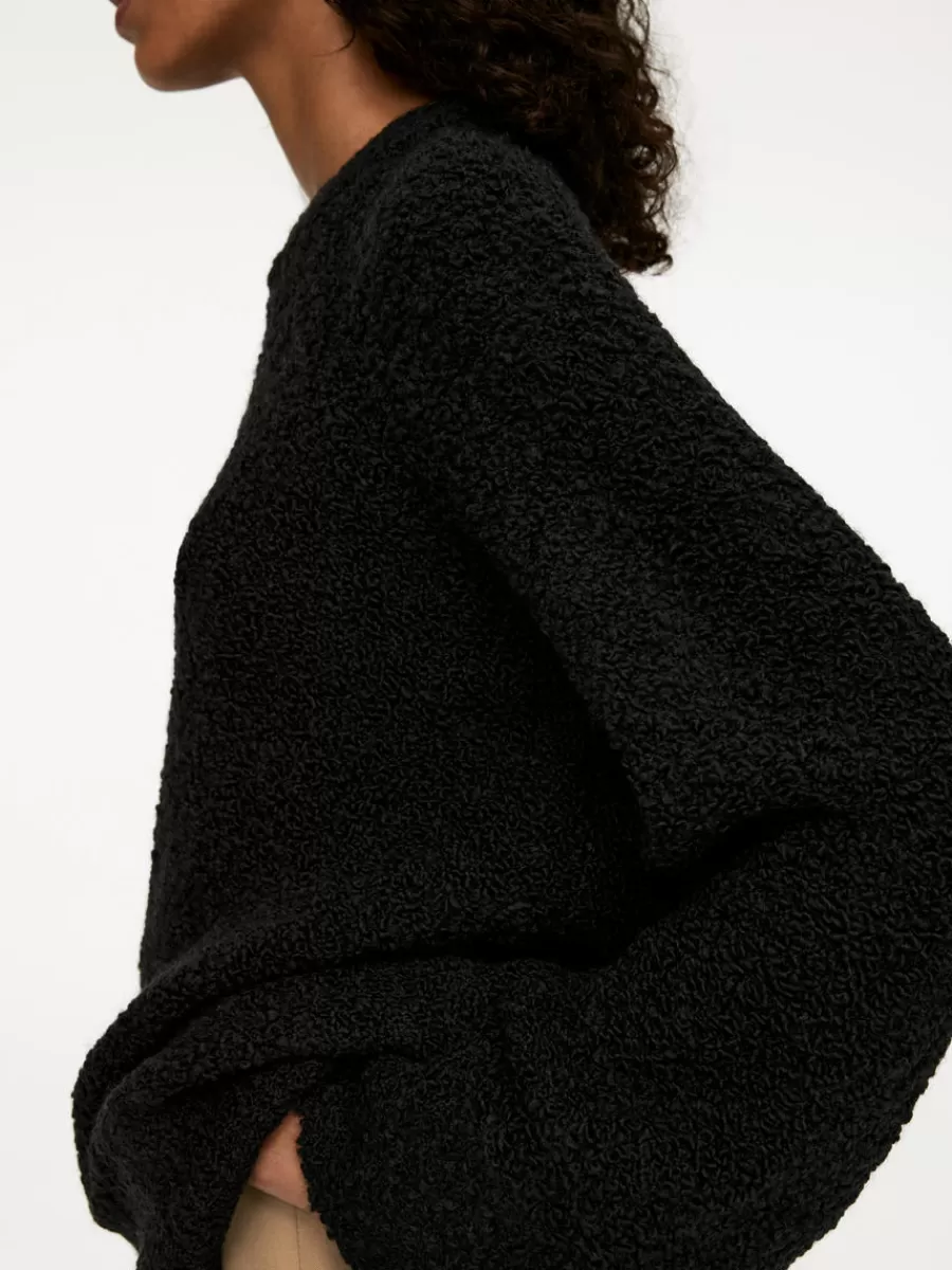 Mailles Et Cardigans-ARKET Pull bouclé Noir