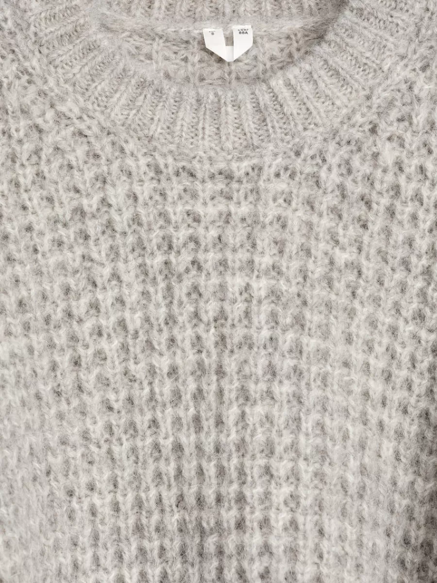 Mailles Et Cardigans-ARKET Pull décontracté en laine et alpaga gris