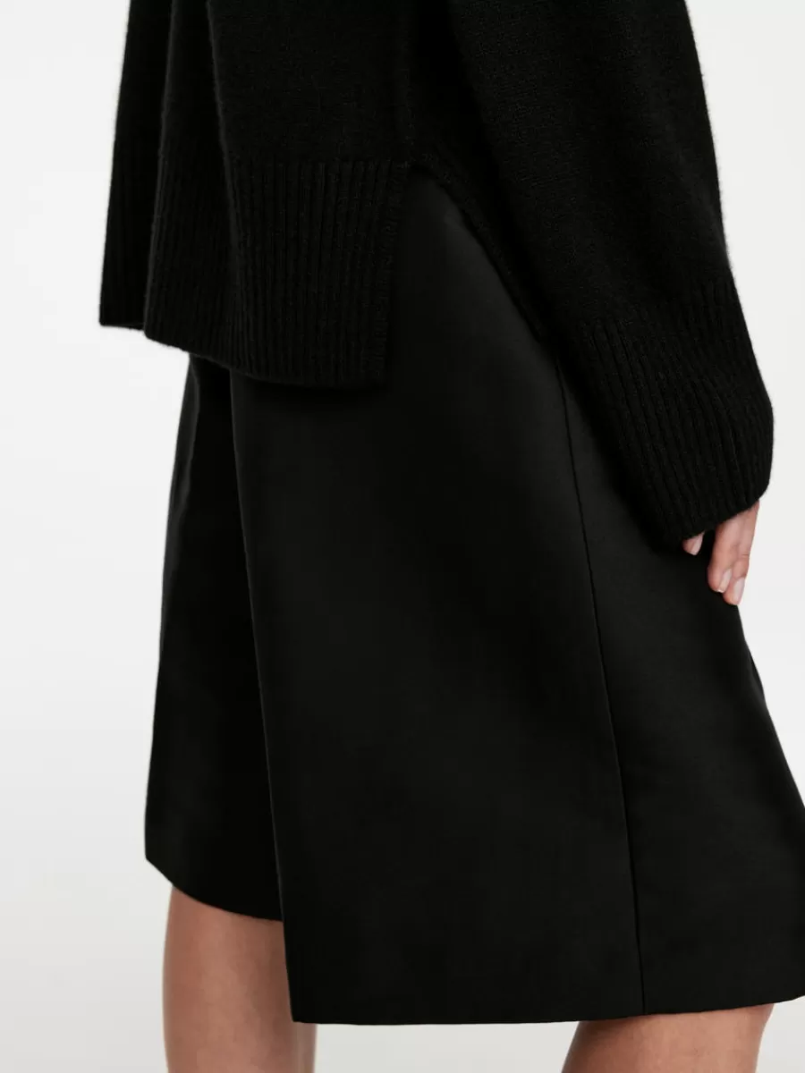 Mailles Et Cardigans-ARKET Pull décontracté en laine et cachemire Noir