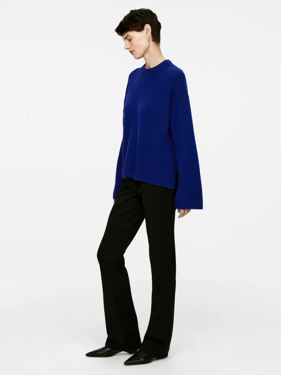 Mailles Et Cardigans-ARKET Pull décontracté en laine et cachemire Bleu outremer