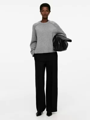 Mailles Et Cardigans-ARKET Pull en laine Gris chiné