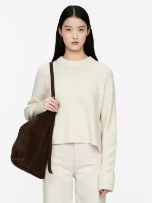 Mailles Et Cardigans-ARKET Pull en laine Blanc cassé