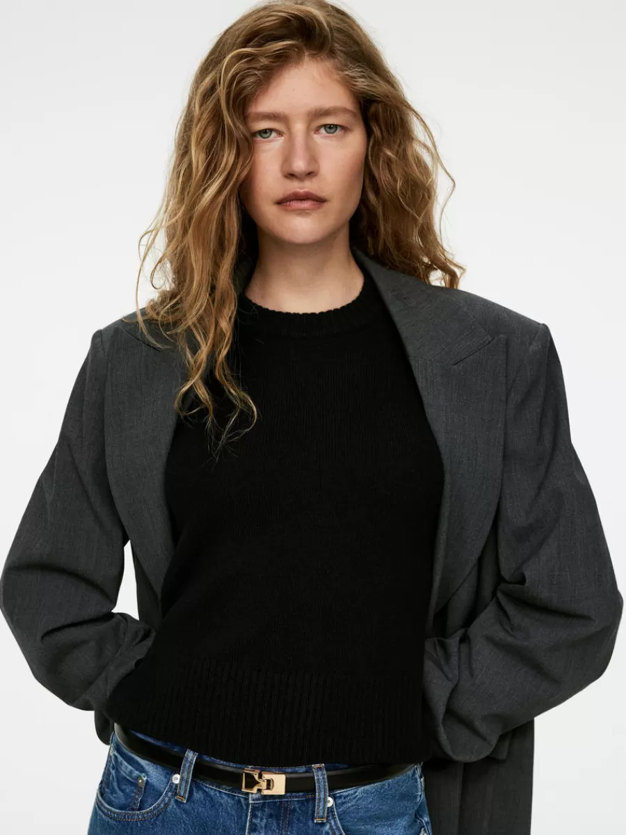Mailles Et Cardigans-ARKET Pull en laine Noir