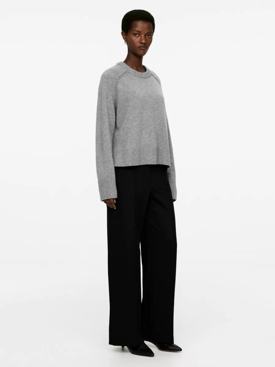 Mailles Et Cardigans-ARKET Pull en laine Gris chiné