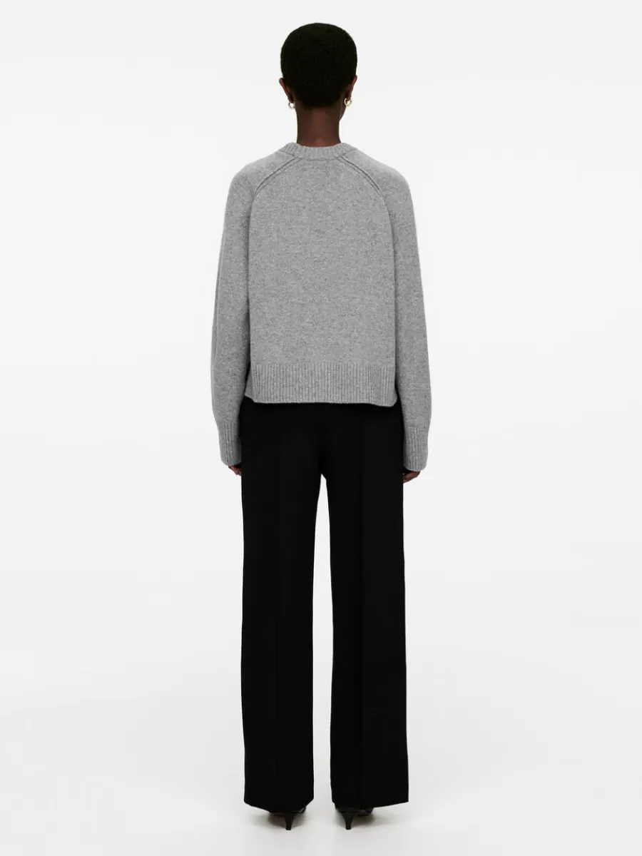 Mailles Et Cardigans-ARKET Pull en laine Gris chiné