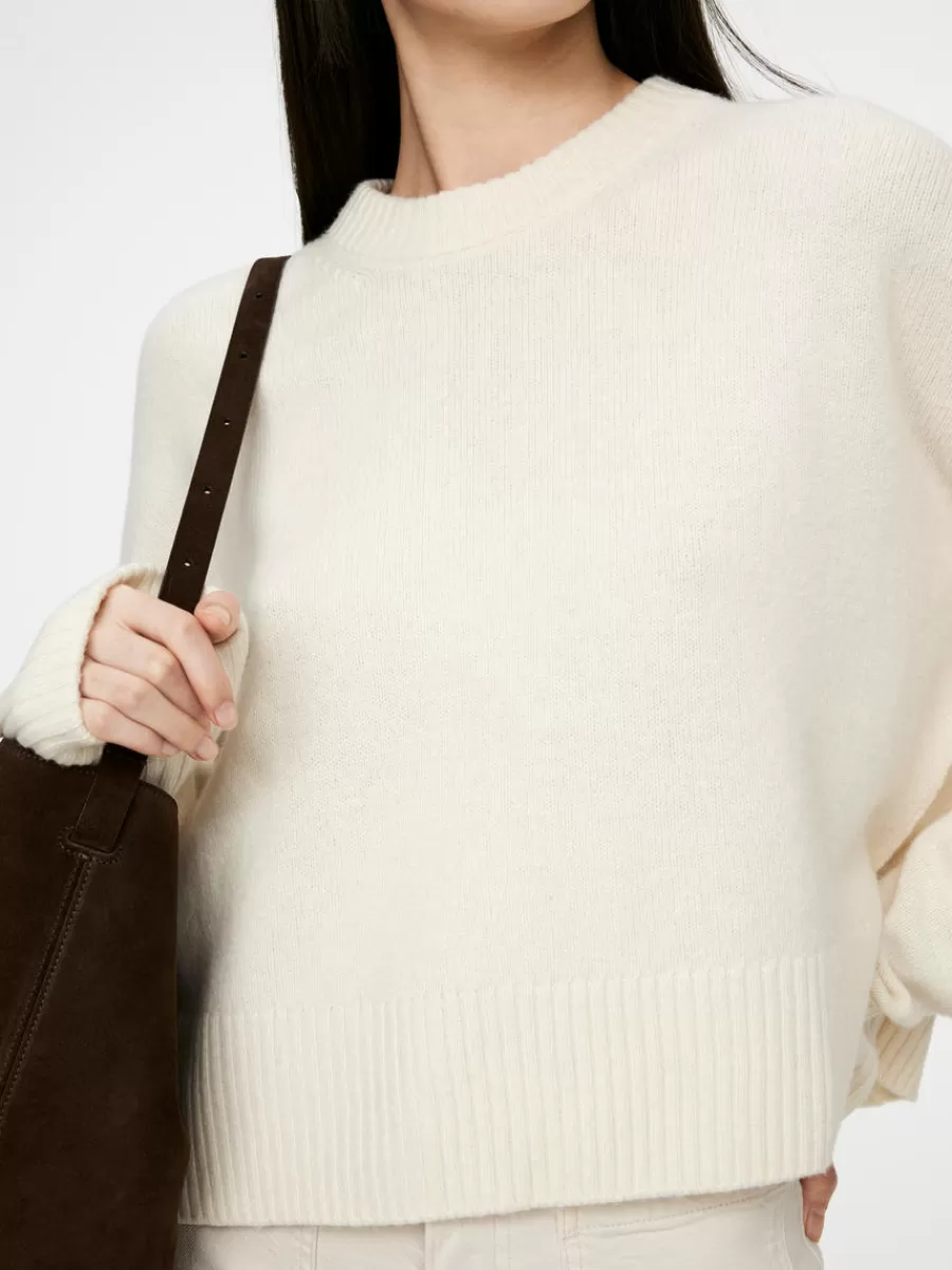 Mailles Et Cardigans-ARKET Pull en laine Blanc cassé