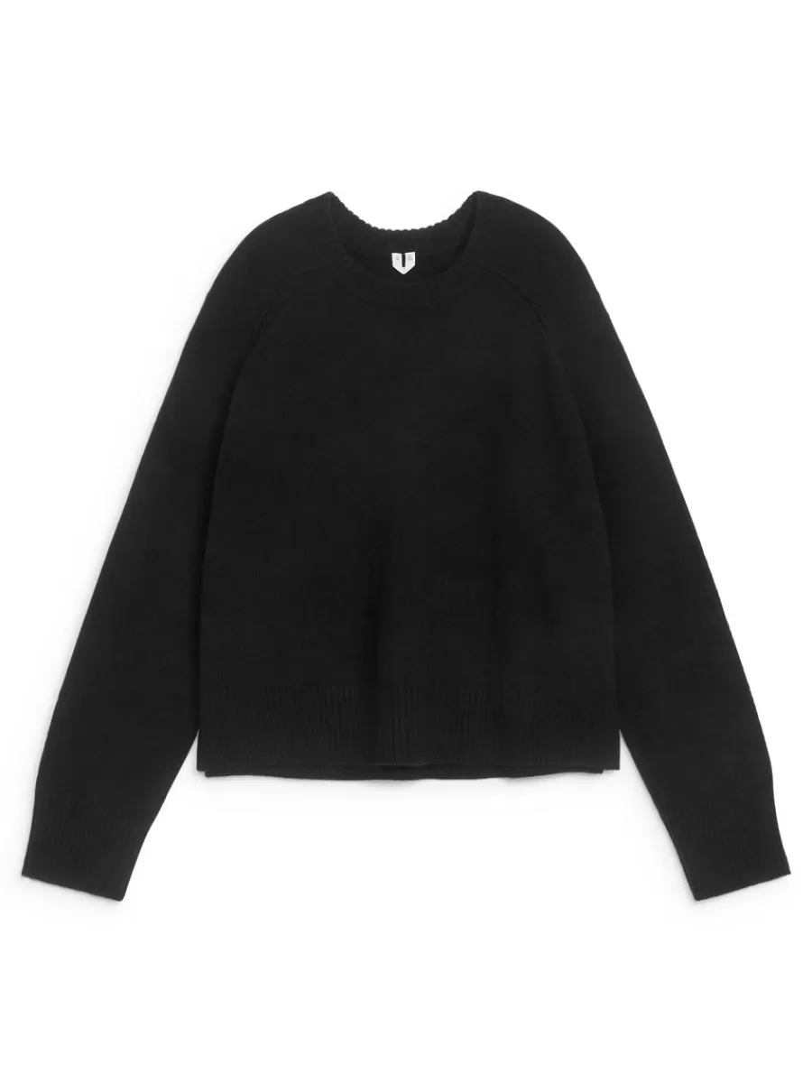 Mailles Et Cardigans-ARKET Pull en laine Noir