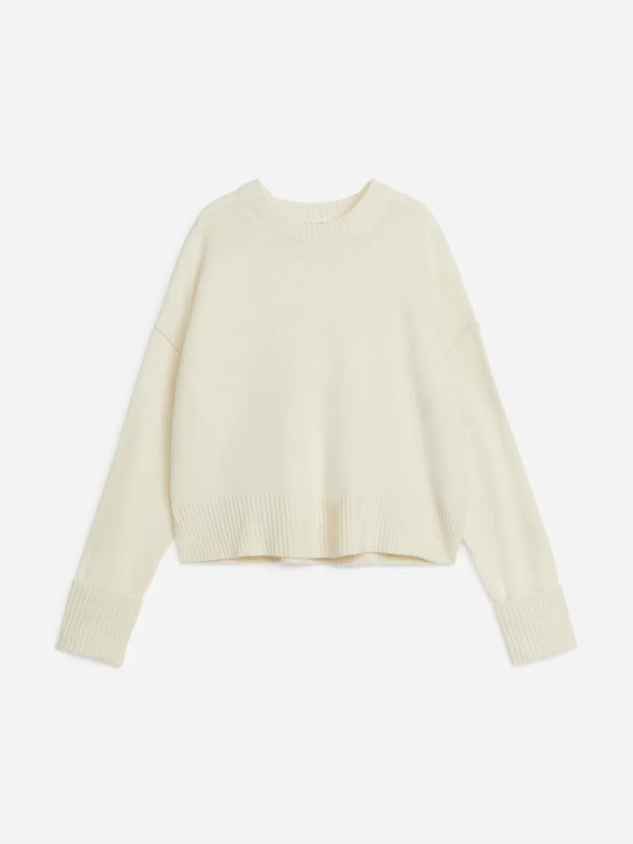 Mailles Et Cardigans-ARKET Pull en laine Blanc cassé