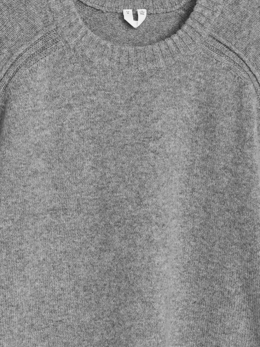 Mailles Et Cardigans-ARKET Pull en laine Gris chiné