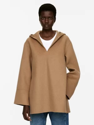 Chemises Et Chemisiers | Mailles Et Cardigans-ARKET Pull en laine doublée mélangée Camel