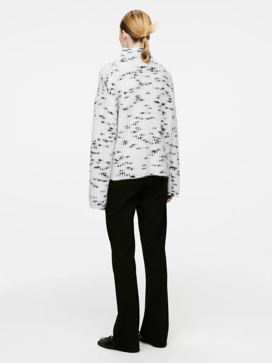 Mailles Et Cardigans-ARKET Pull en laine et mohair Blanc cassé/Bleu