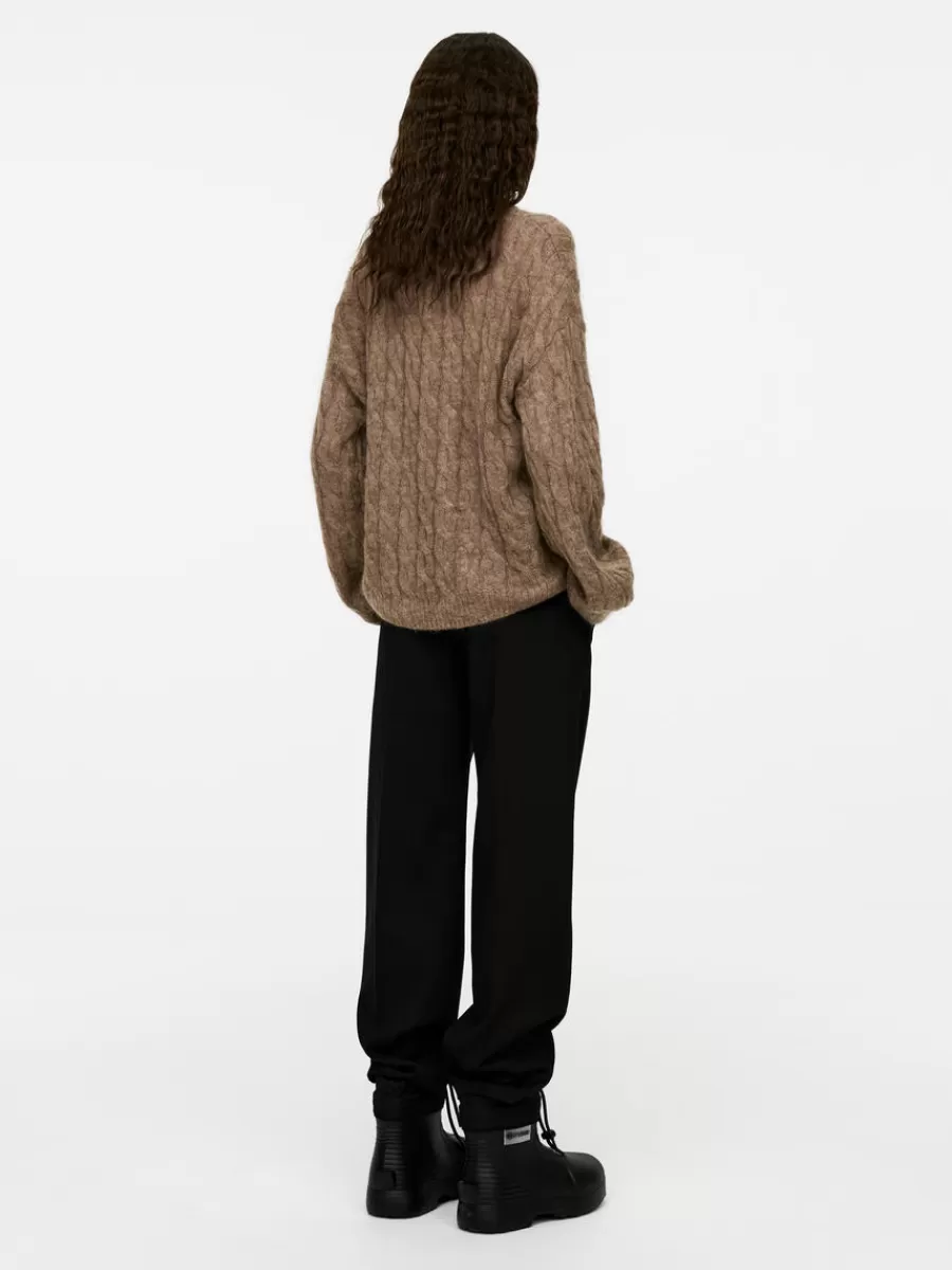 Mailles Et Cardigans-ARKET Pull en laine et mohair Beige foncé