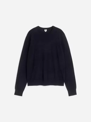 Mailles Et Cardigans-ARKET Pull en laine mérinos en maille fine Bleu foncé