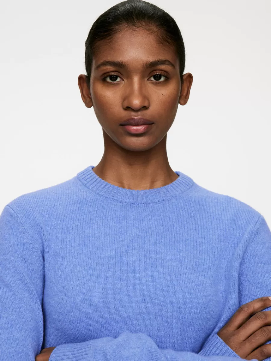Mailles Et Cardigans-ARKET Pull en laine Nativa Bleu