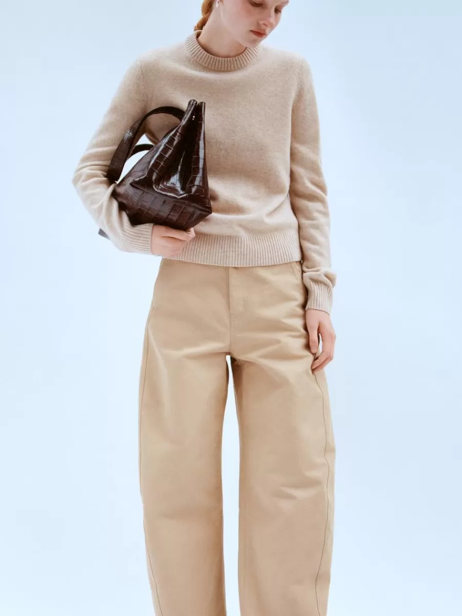 Mailles Et Cardigans-ARKET Pull en laine Nativa Beige