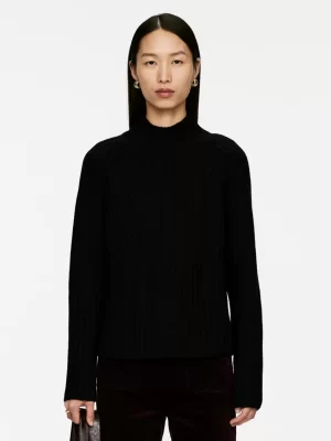 Mailles Et Cardigans-ARKET Pull en maille côtelée Noir