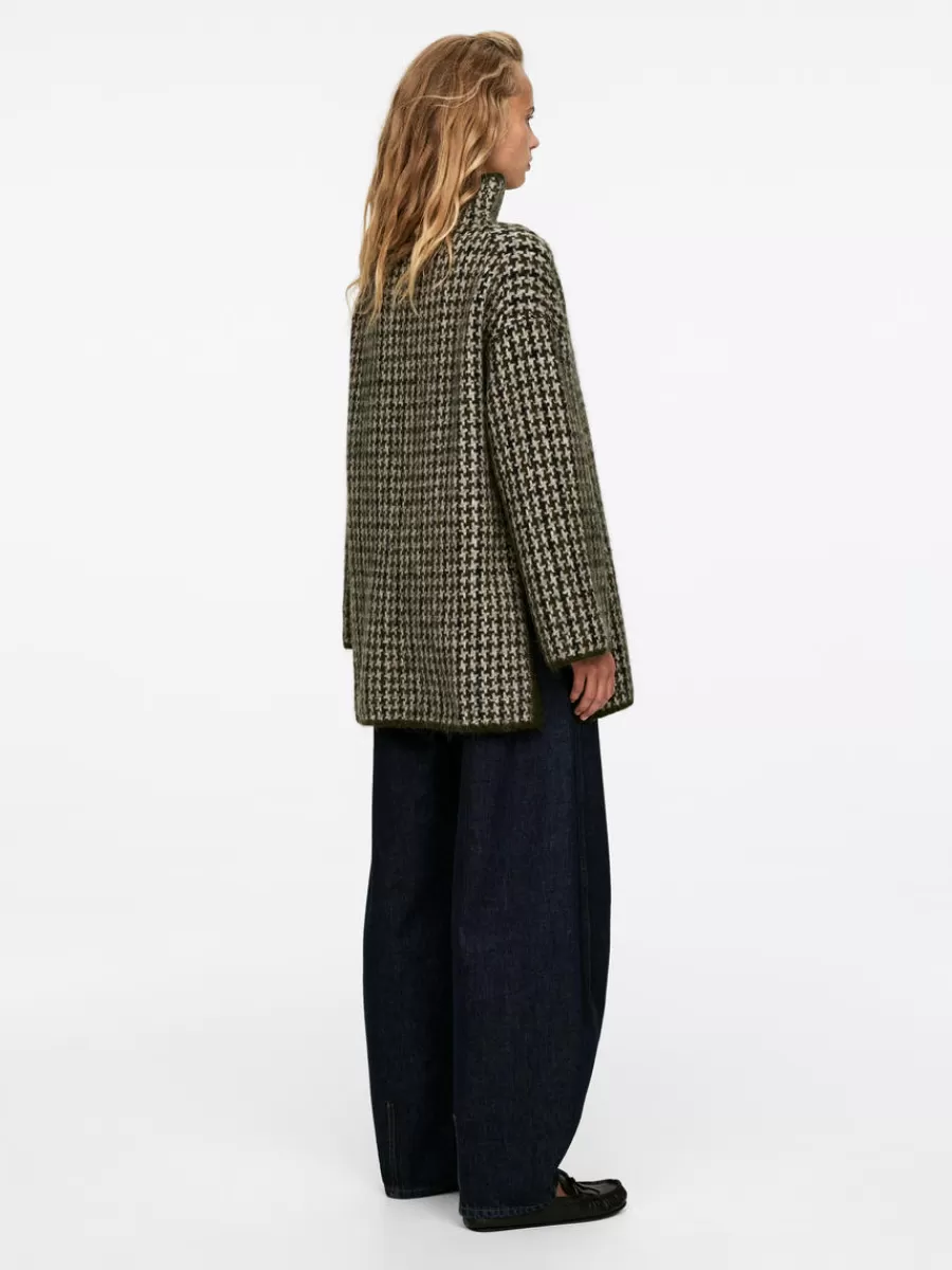 Mailles Et Cardigans-ARKET Pull en maille jacquard Beige/Pied-de-poule