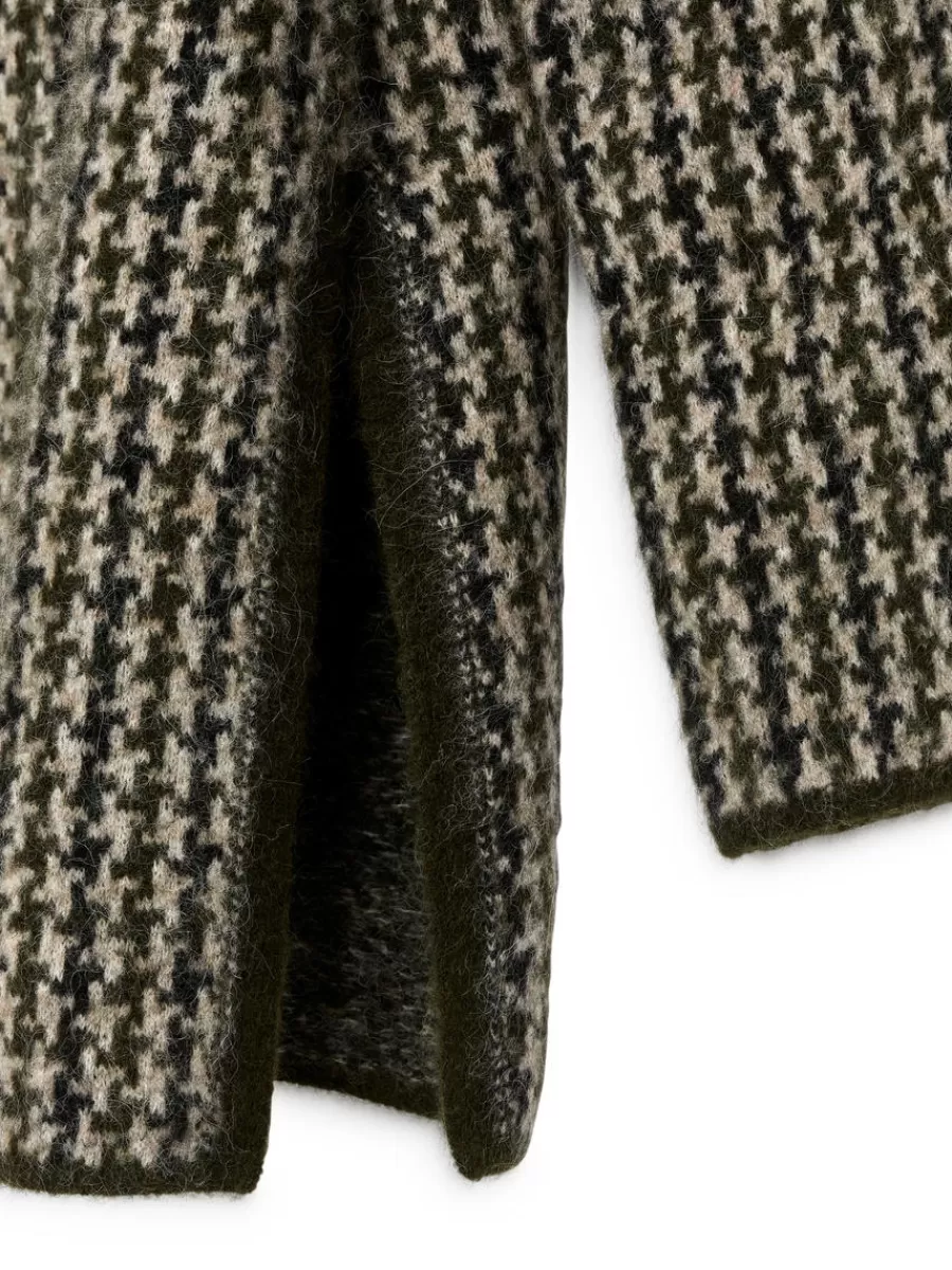 Mailles Et Cardigans-ARKET Pull en maille jacquard Beige/Pied-de-poule