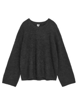 Mailles Et Cardigans-ARKET Pull en mélange de laine et d'alpaga Gris foncé