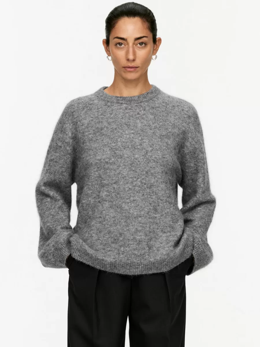 Mailles Et Cardigans-ARKET Pull en mélange de laine et d'alpaga Gris clair