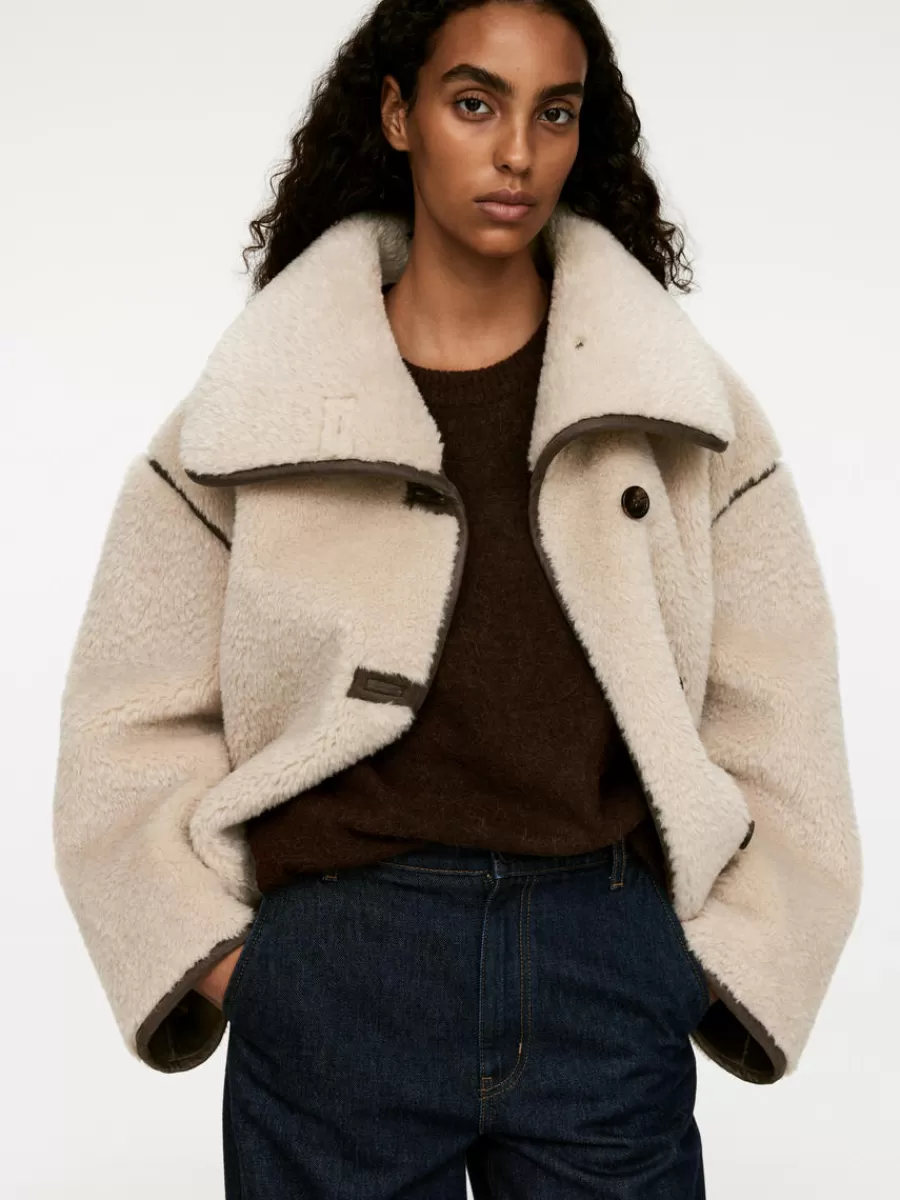 Mailles Et Cardigans-ARKET Pull en mélange de laine et d'alpaga Marron foncé