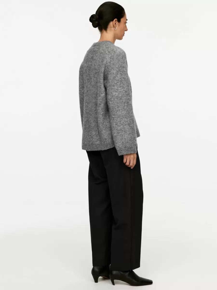 Mailles Et Cardigans-ARKET Pull en mélange de laine et d'alpaga Gris clair