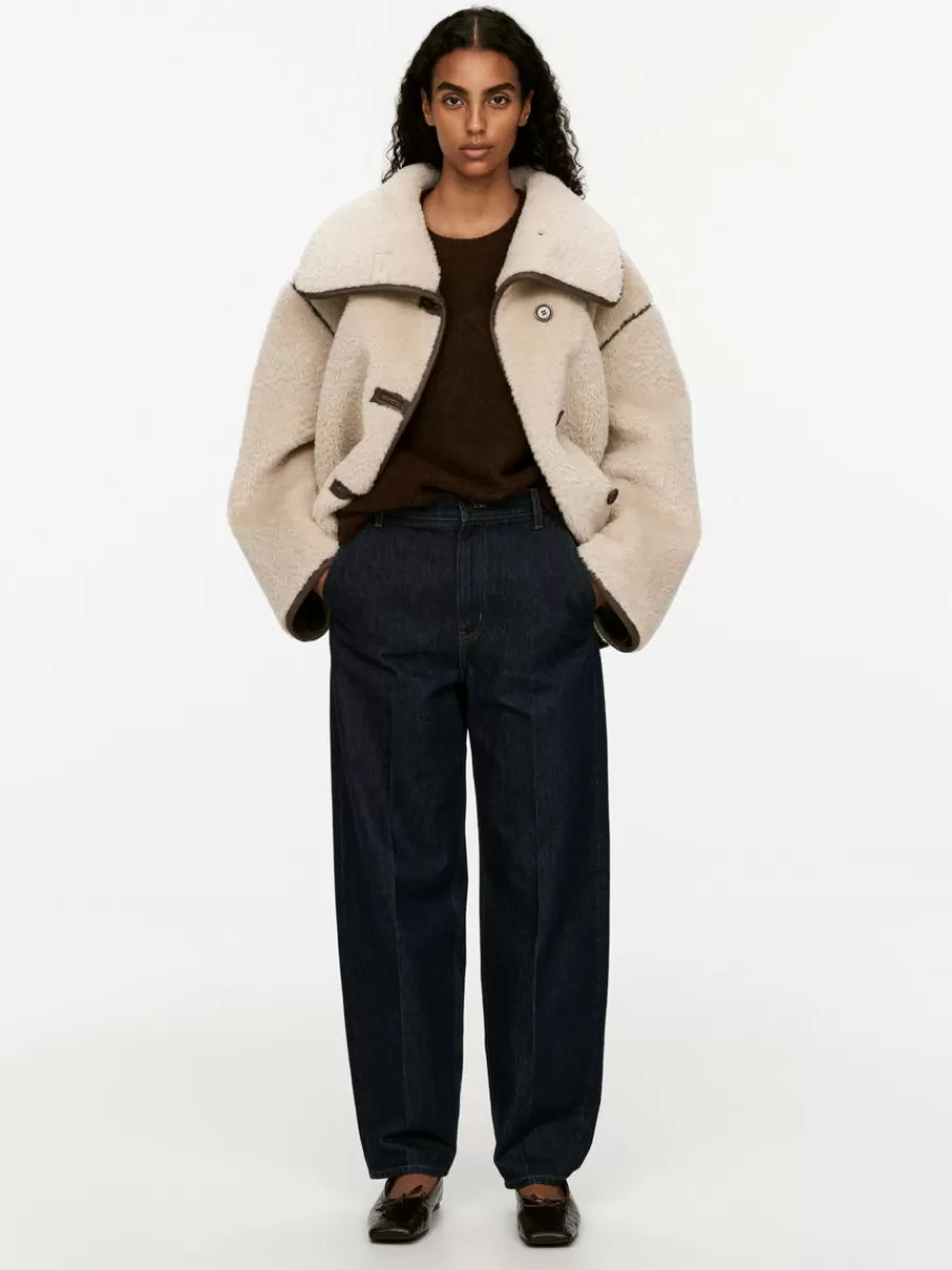 Mailles Et Cardigans-ARKET Pull en mélange de laine et d'alpaga Marron foncé