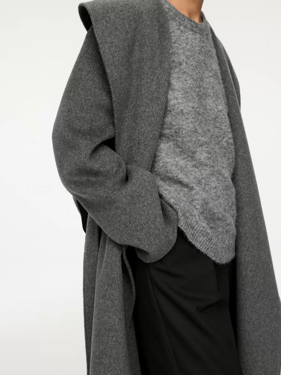 Mailles Et Cardigans-ARKET Pull en mélange de laine et d'alpaga Gris clair
