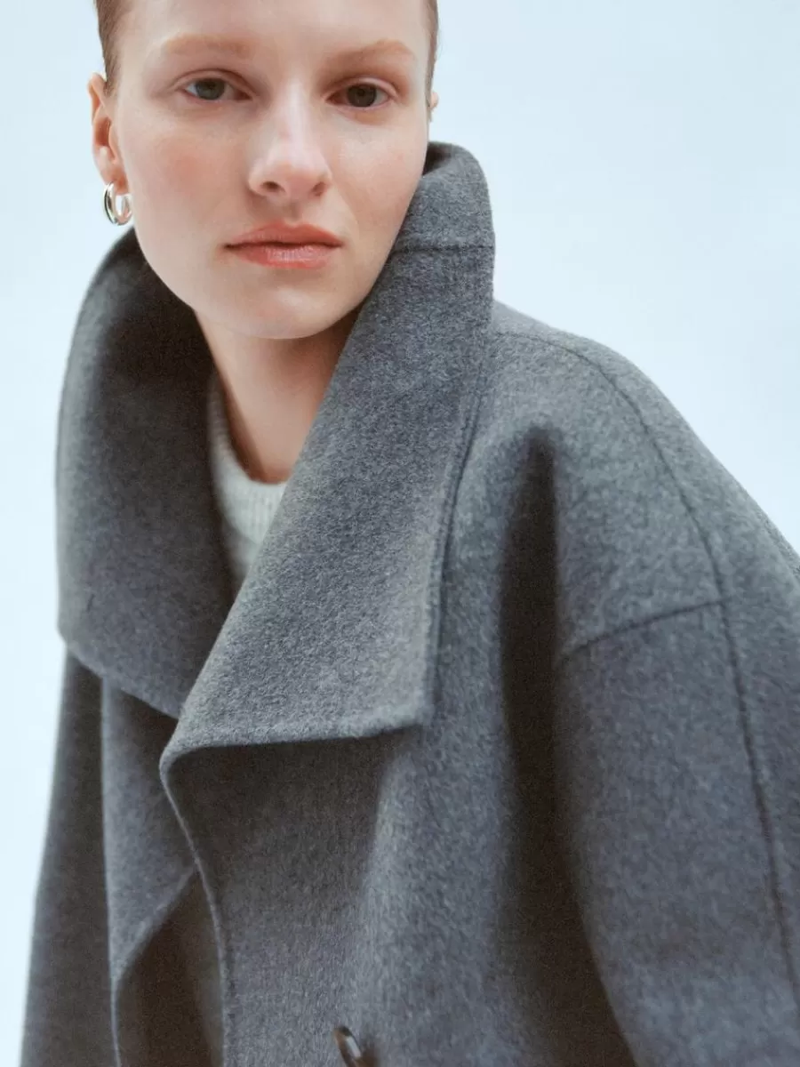 Mailles Et Cardigans-ARKET Pull en mélange de laine et d'alpaga Gris clair