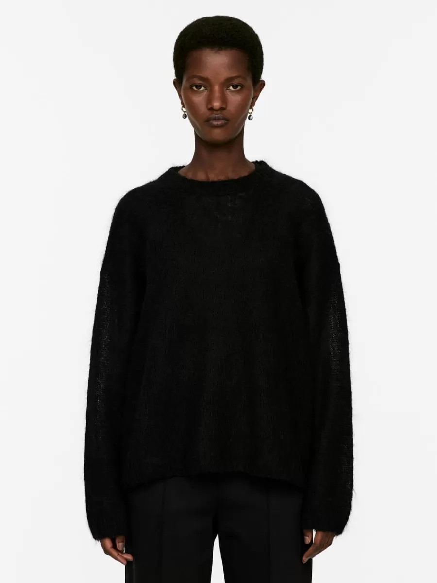 Mailles Et Cardigans-ARKET Pull en mélange de laine et de mohair Noir