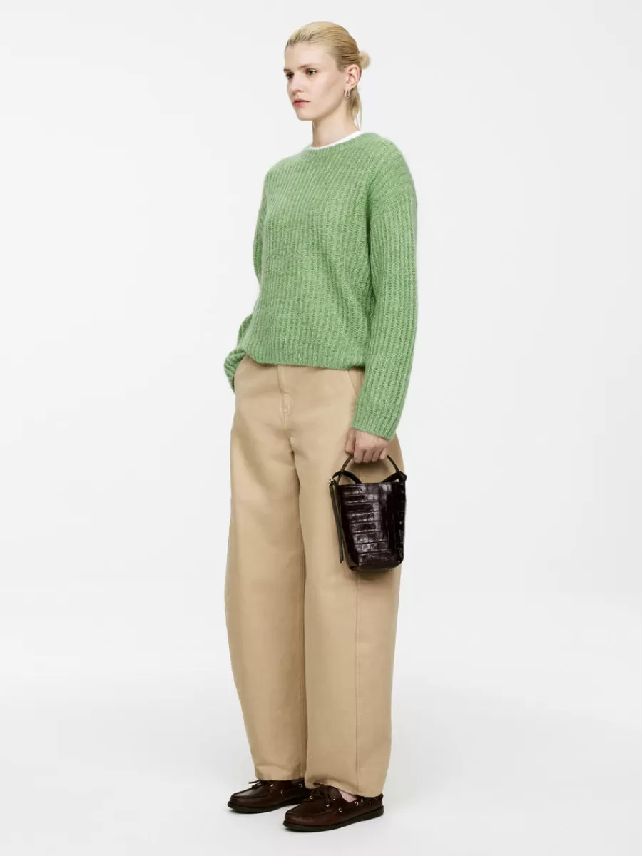 Mailles Et Cardigans-ARKET Pull en mélange de laine et de mohair Vert