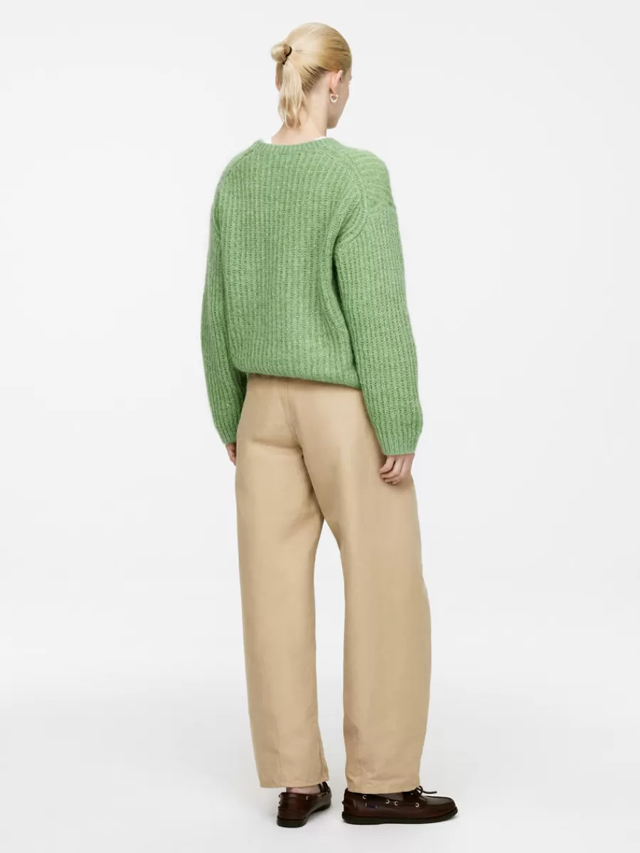 Mailles Et Cardigans-ARKET Pull en mélange de laine et de mohair Vert