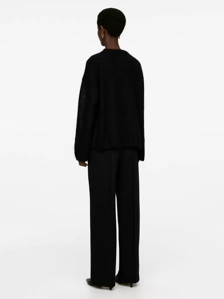 Mailles Et Cardigans-ARKET Pull en mélange de laine et de mohair Noir