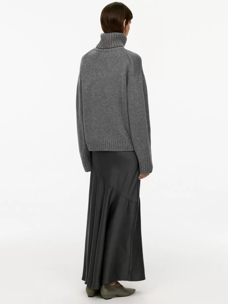 Mailles Et Cardigans-ARKET Pull épais en laine et cachemire Gris foncé