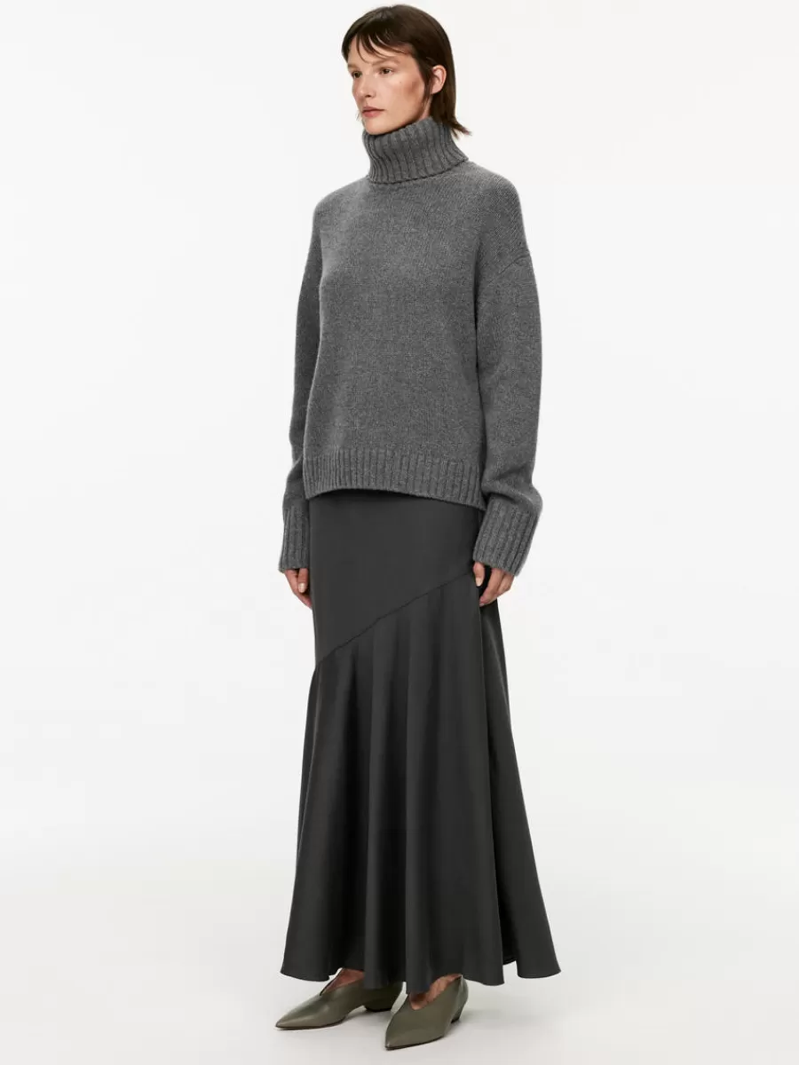 Mailles Et Cardigans-ARKET Pull épais en laine et cachemire Gris foncé