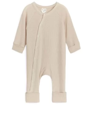 Pyjamas-ARKET Pyjama côtelé lisse pour nouveau-né Beige
