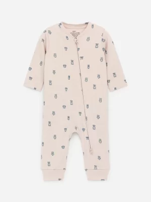 Pyjamas-ARKET Pyjama tout-en-un Beige/Monstres