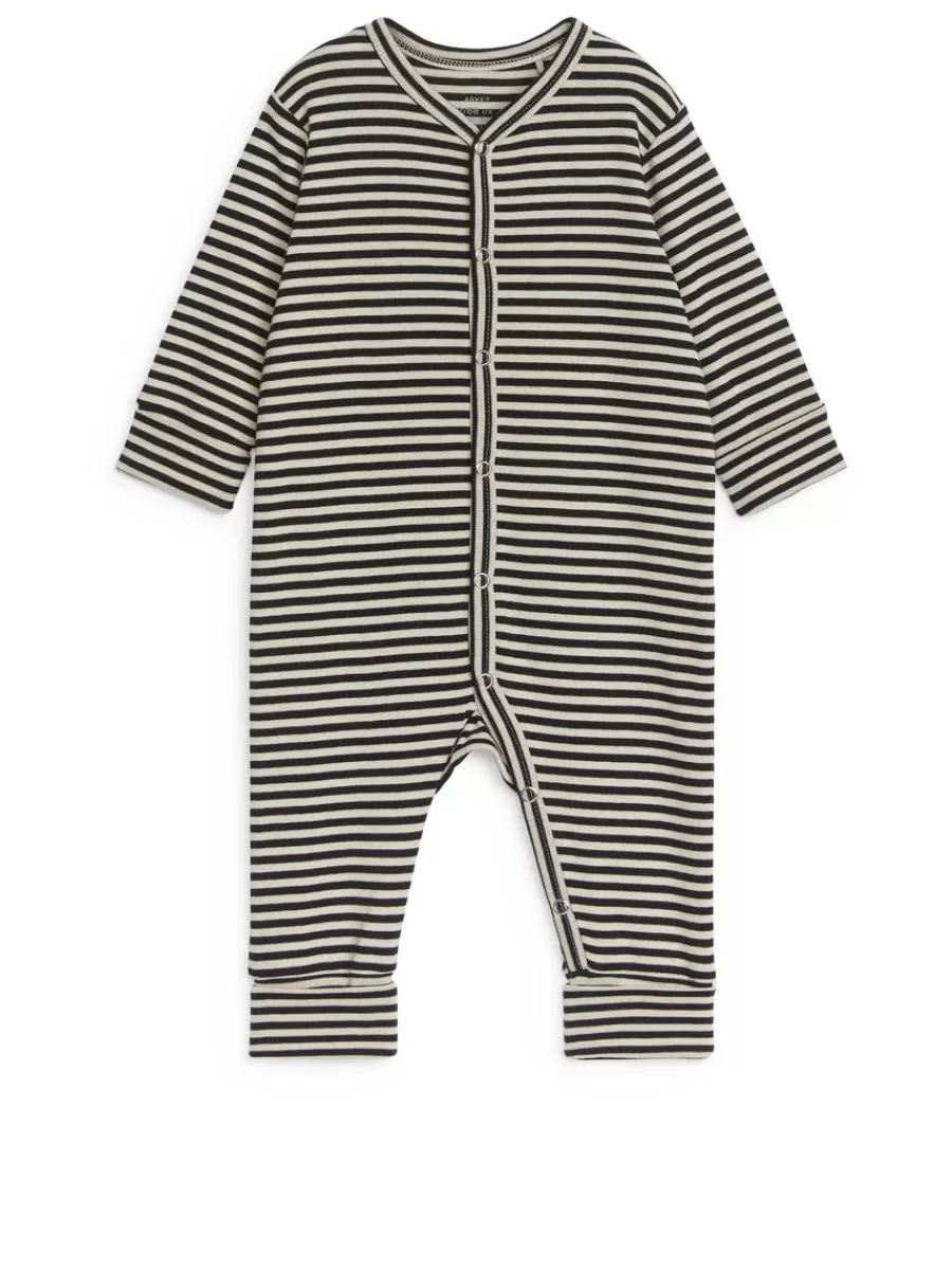 Pyjamas-ARKET Pyjamas tout-en-un, lot de 2 Blanc/Avoine