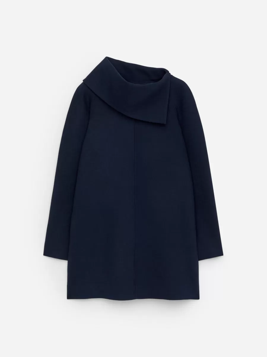 Mailles Et Cardigans | Robes-ARKET Robe courte en laine mélangée Bleu foncé