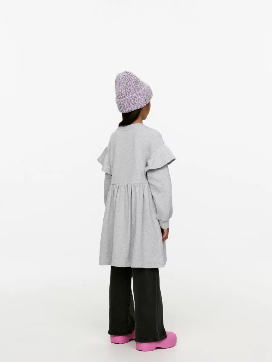 Robes | Robes-ARKET Robe en jersey à volants Gris chiné