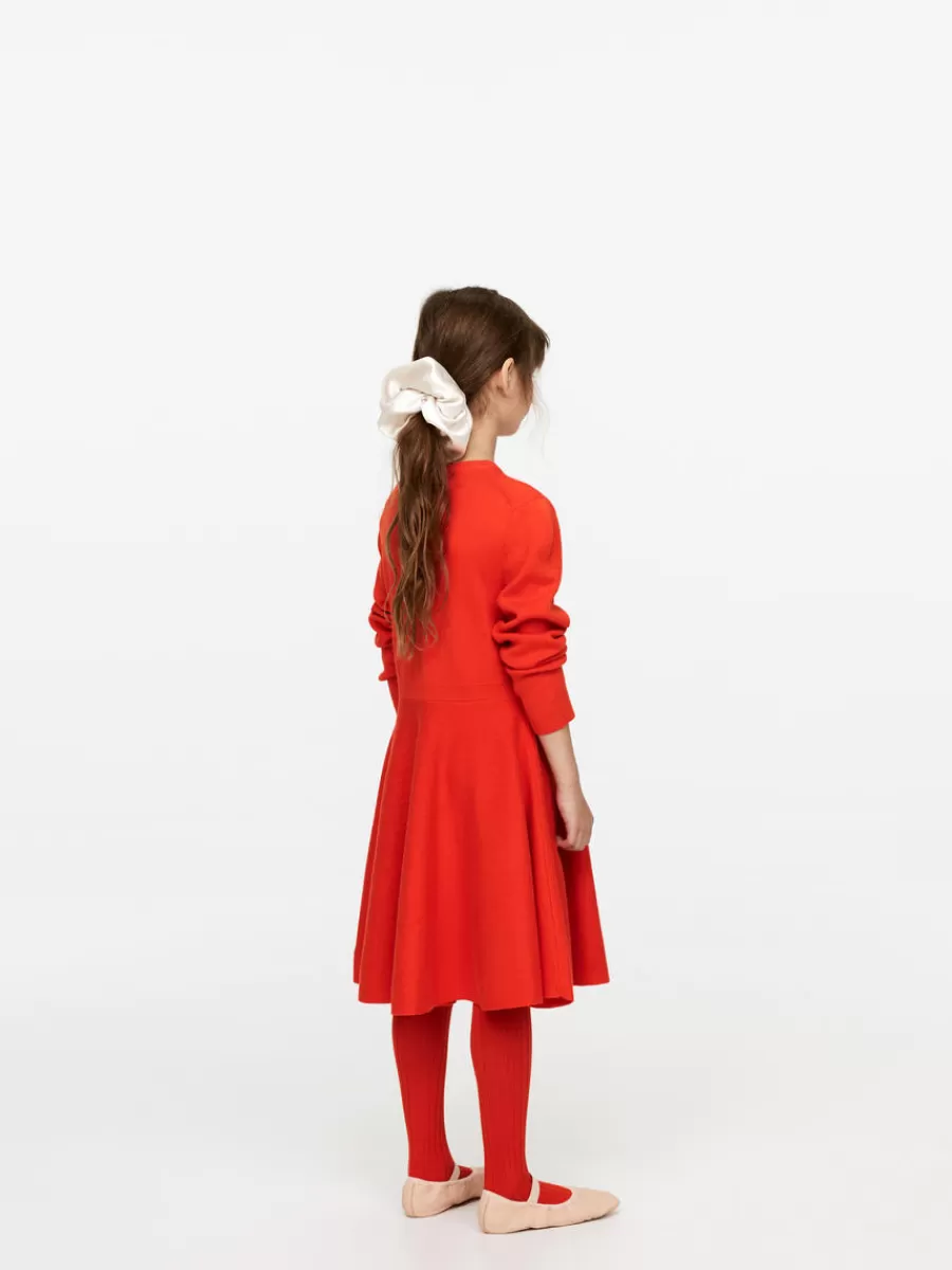 Robes | Robes-ARKET Robe en maille de coton et laine Rouge vif