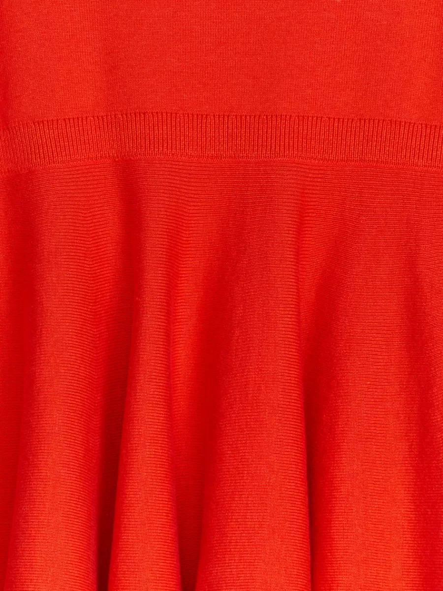 Robes | Robes-ARKET Robe en maille de coton et laine Rouge vif