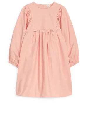 Robes | Robes-ARKET Robe froncée Rose