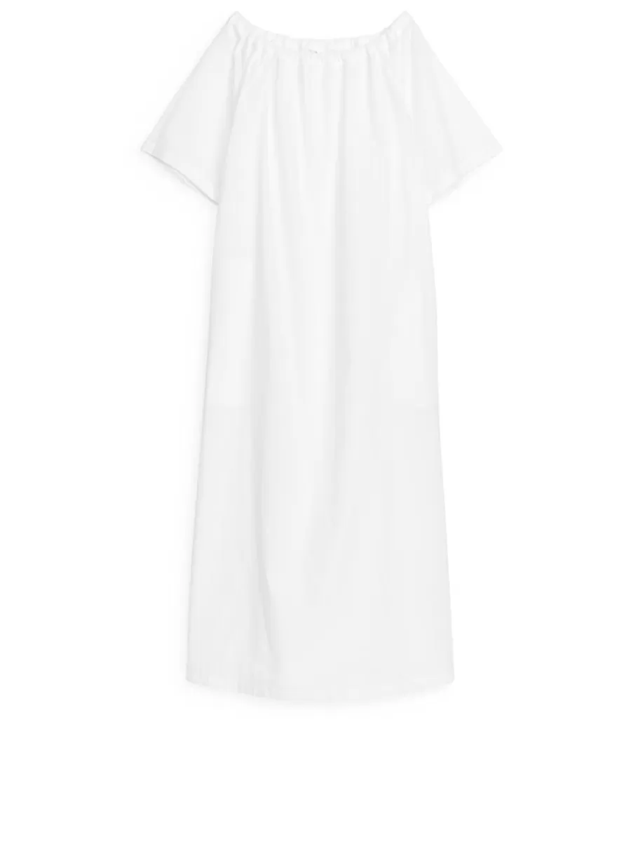 Maillots De Bain | Tenues Décontractées-ARKET Robe longue à épaules dénudées Blanc